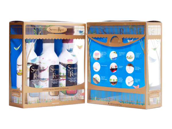 Aceite de Oliva Virgen Extra – Estuche La Pergola Sensaciones (x3 botellas 250 ml)