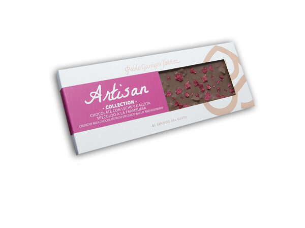 TURRÓN DE CHOCOLATE CON LECHE Y ALMENDRA MARCONA ARTISAN COLLECTION 220G