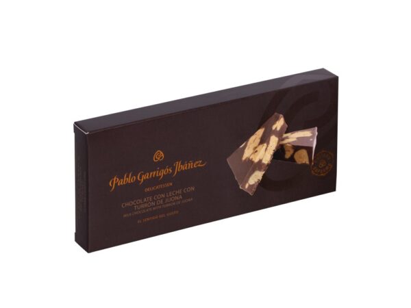 CHOCOLATE CON LECHE CON TURRÓN DE JIJONA DELICATESSEN 200 G