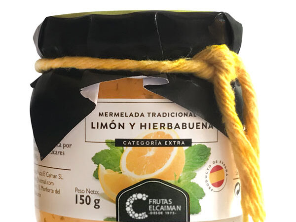 Mermelada de Limón y Hierbabuena 150 gr