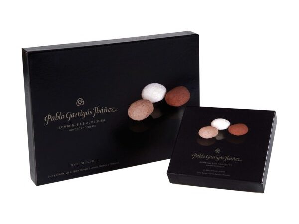 BOMBONES DE ALMENDRA 6 VARIEDADES 250 G.