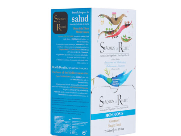 Aceite de Oliva Virgen Extra Medium Coupage – Pack 75 Monodosis de 20 ml