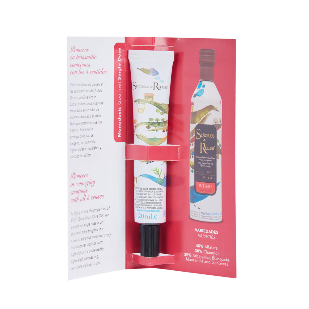 Aceite de Oliva Virgen Extra Intense Coupage Monodosis 20 ml. - Imagen 2