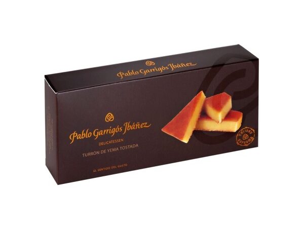 TURRÓN DE YEMA TOSTADA DELICATESSEN 300 G.