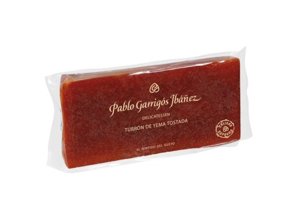 TURRÓN DE YEMA TOSTADA DELICATESSEN RILSAN 300 G.
