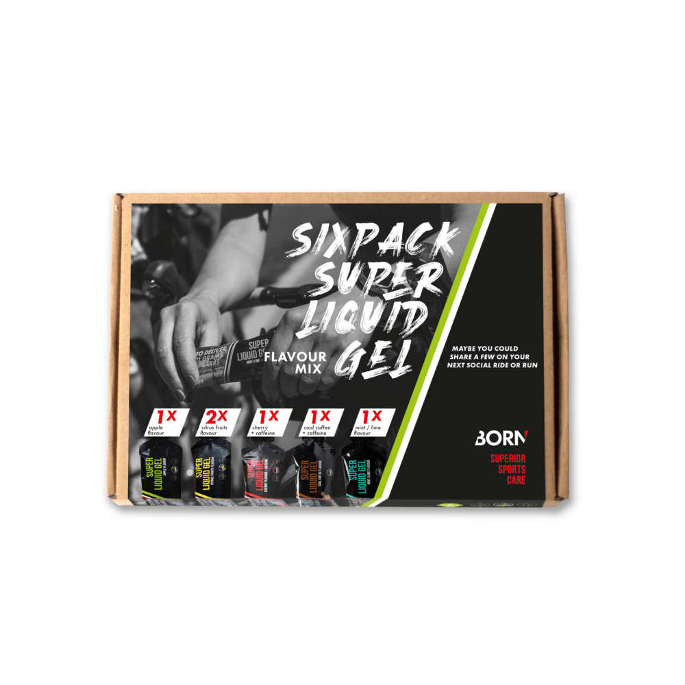 SIXPACKS SUPER LIQUID GEL MIX SABORES