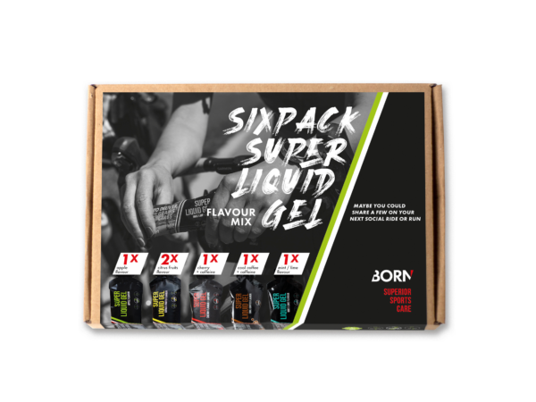 SIXPACKS SUPER LIQUID GEL MIX SABORES