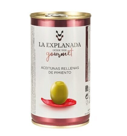 Aceitunas Rellenas de Pimiento