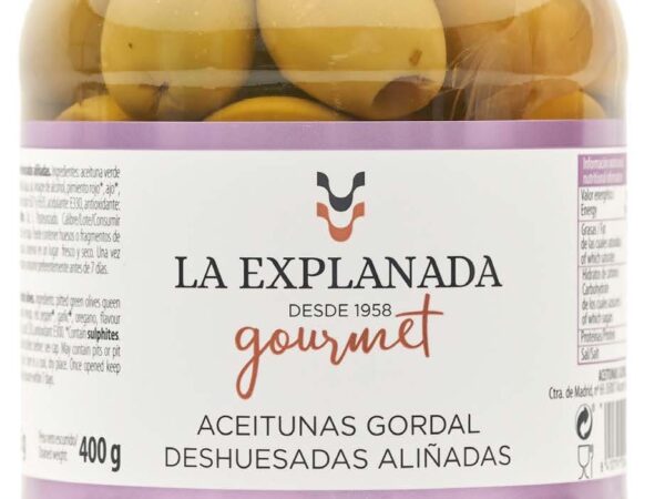 Aceitunas gordal deshuesada