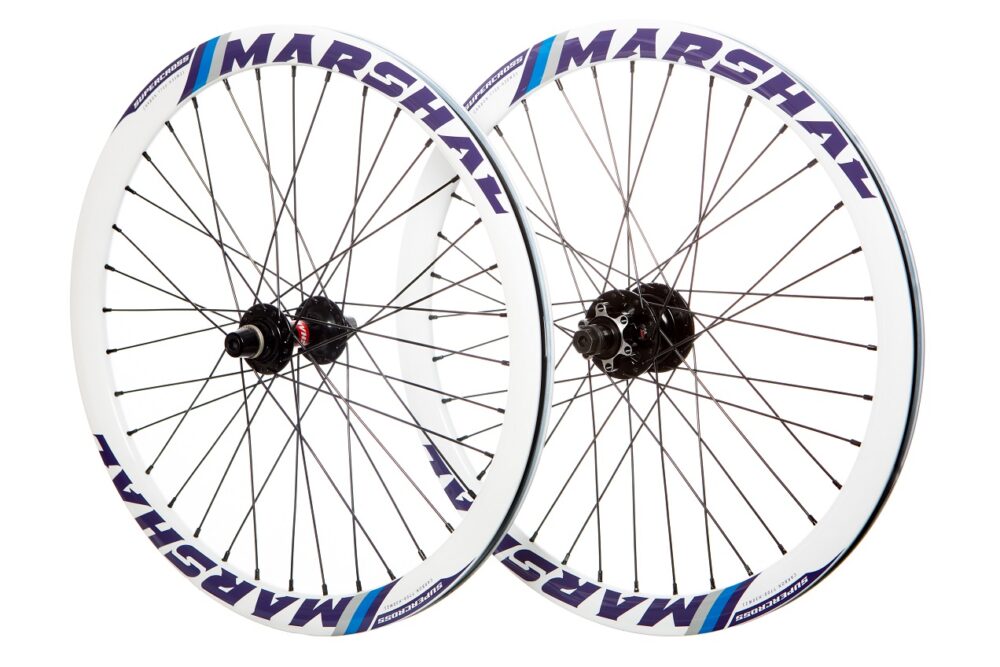 Juego de ruedas 20 x 1-3/8 MARSHAL CARBON T700 SUPERCROSS BLANCO