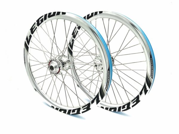 Rueda Completa Aluminio 20 x 1,75 LEGION SUPERCROSS – Color Plata