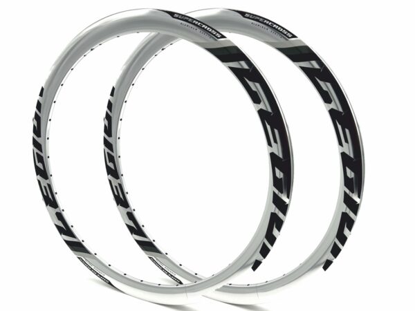 Aros LEGION 20 x 1-3/8 | Aluminio 6061 T6 - Serie Supercross | Plateado
