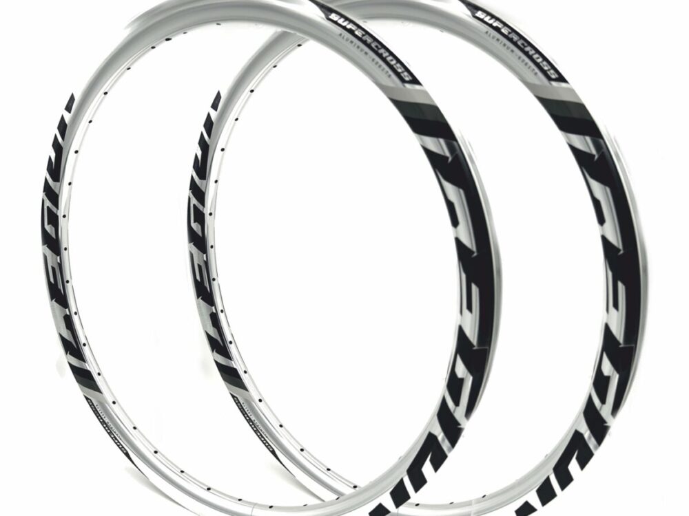 Aros LEGION 24 x 1,75 | Aluminio 6061 T6 - Serie Supercross | Plateado