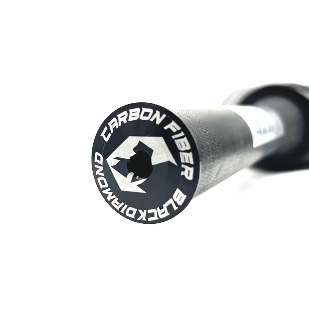 Horquilla de carbono “BLACKDIAMOND” NEGRO - Imagen 4