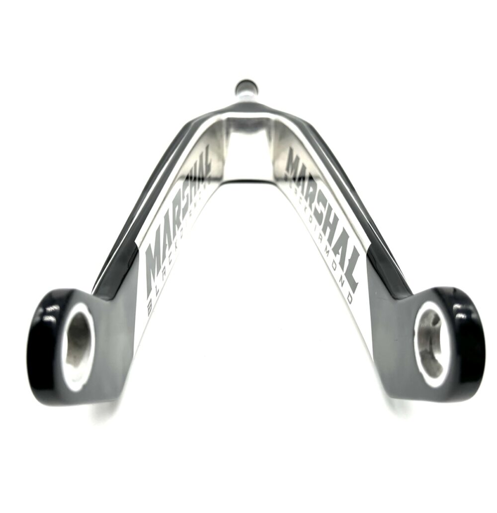 Horquilla de carbono “BLACKDIAMOND” NEGRO - Imagen 2
