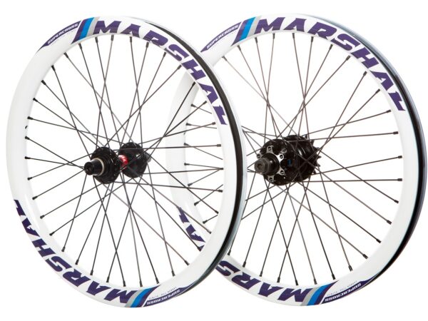 Juego de ruedas 20 x 1.75 MARSHAL CARBONO T700 SUPERCROSS WHITE (para frenos de disco – sin cinta de freno)