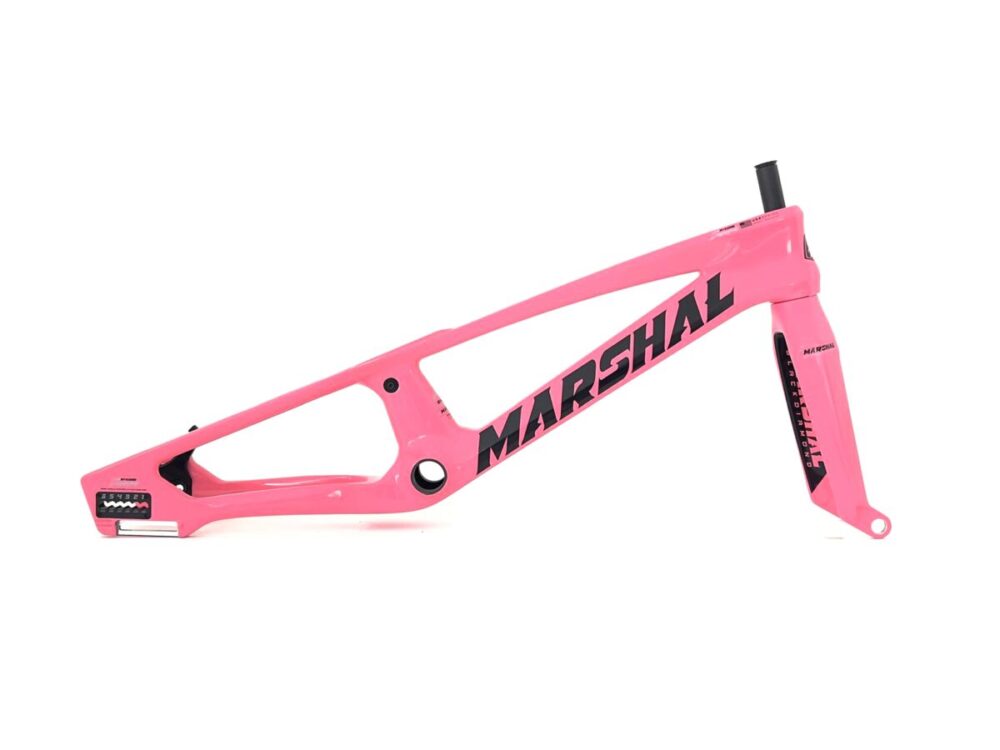 Cuadro + Horquilla MARSHALL "SR71-BLACKBIRD" | Color Rosa