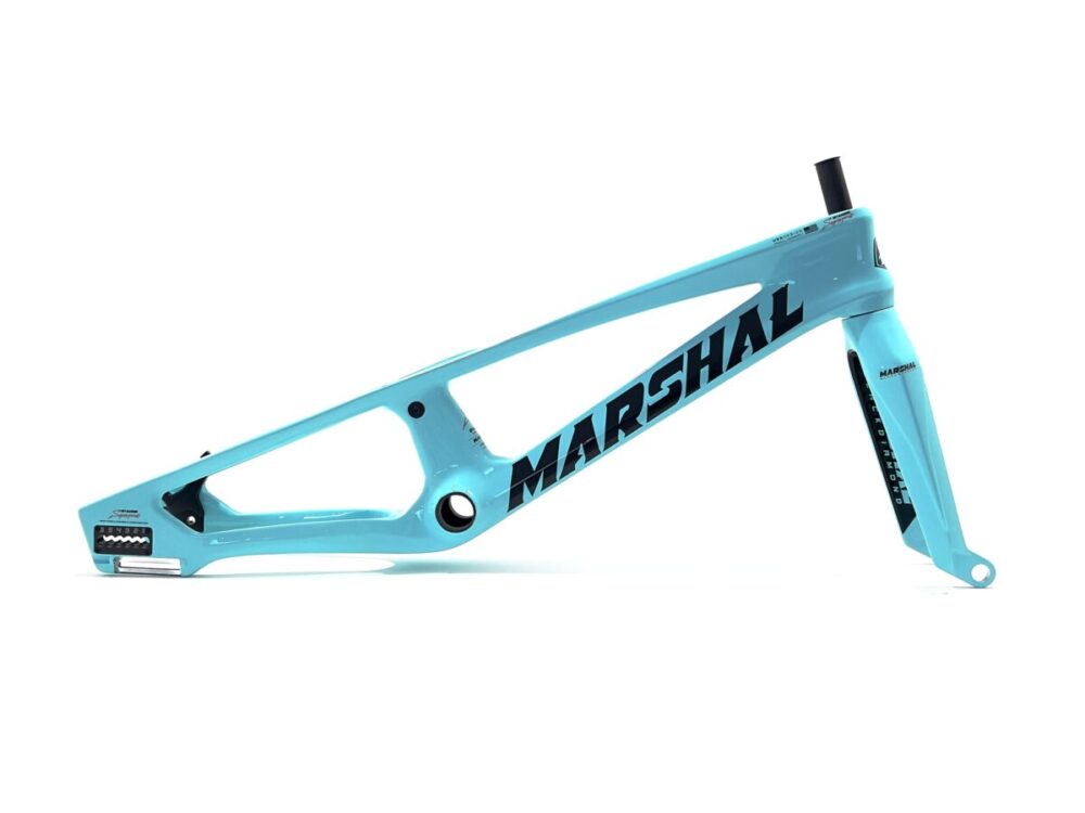 Cuadro + Horquilla MARSHALL "SR71-BLACKBIRD" | Color Turquesa