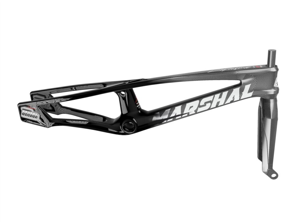 Cuadro + Horquilla MARSHALL "SR71-BLACKBIRD" | Color Negro/Gris